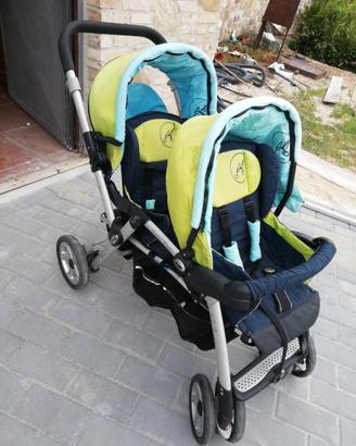 Passeggino gemellare trio JANE'