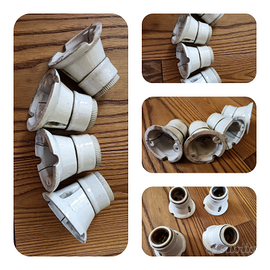 Attacchi in ceramica per lampade