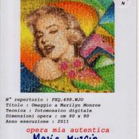 Maria Murgia - Omaggio a Marilyn Monroe