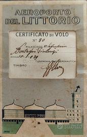 Compagnia Nazionale Aeronautica volo Milano Roma d