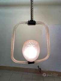Lampada vetro Murano anni 40