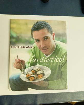 libro ricette di cucina  di Gino D'Acampo in ingle