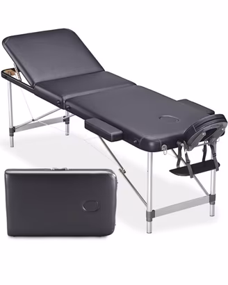 Lettino Massaggi Pieghevole Portatile Professional