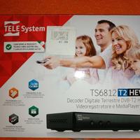 TELEsystem TS6812 T2HEVC Nero