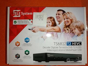 TELEsystem TS6812 T2HEVC Nero