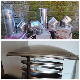 Canne fumarie in acciaio