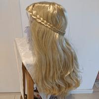 Parrucca capelli lunghi biondi