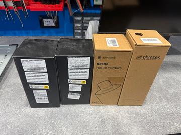 Lotto 8 flaconi resina stampa 3d 405nm - Nuovi