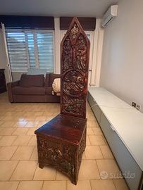 Sedia stile spagnolo
