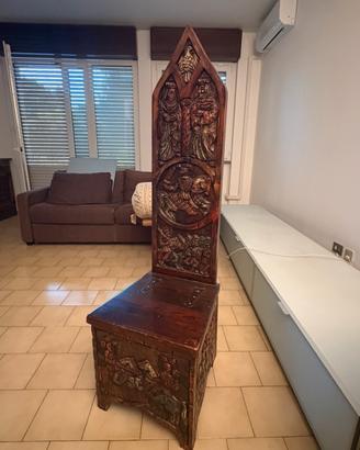 Sedia stile spagnolo