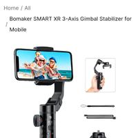 bomaker smart xr stabilizzatore per smartphone 