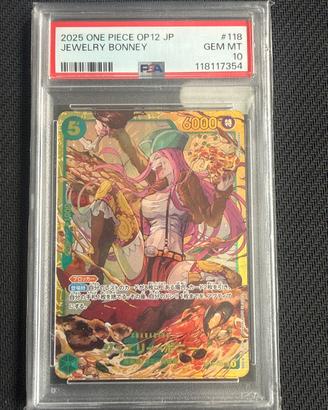 Jewelry Bonney OP12-118 One Piece JP – PSA 10