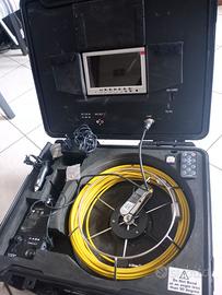 Videocamera ispezioni Sonda 30 m valigia portatile
