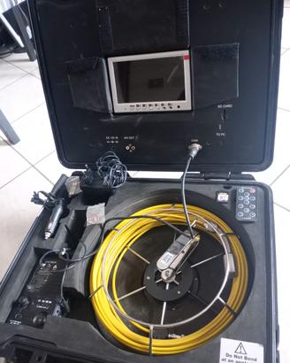 Videocamera ispezioni Sonda 30 m valigia portatile