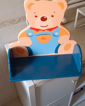 Mensola Azur per cameretta