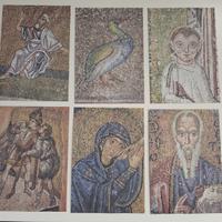 6 CARTOLINE MOSAICI BIZANTINI ANNI '80 NON VIAG