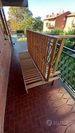 due reti singole in legno