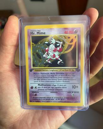 Pokémon MR. MIME 6/64 Jungle 1a Edizione IT - Mint