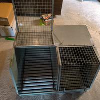 trasportino doppio per cani