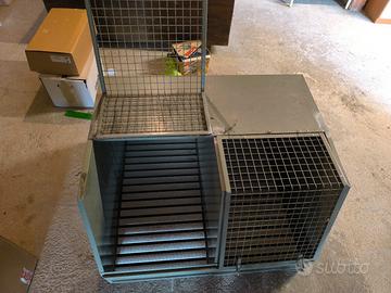 trasportino doppio per cani