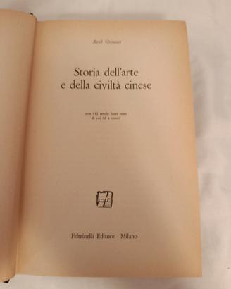 Storia dell'arte e della civiltà cinese di Rene' G