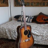 Chitarra folk 12 corde anni '70
