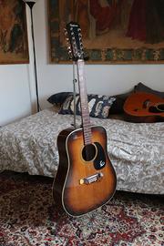 Chitarra folk 12 corde anni '70