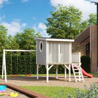 CASETTA IN LEGNO PER BAMBINI 2,3x2,3 (19mm)