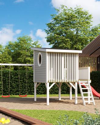 CASETTA IN LEGNO PER BAMBINI 2,3x2,3 (19mm)