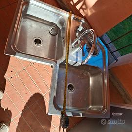 Lavello angolare 83x83 da incasso