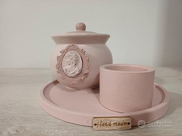 Vassoio porta gioie fatto a mano 