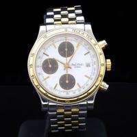 Paul Picot Telemeter Chronograph steel gold 39mm