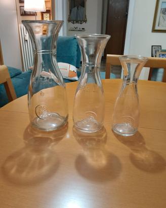 n. 3 caraffe Bormioli rocco