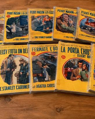 Lotto 12 Libri Gialli Mondadori Vintage 1953 1956