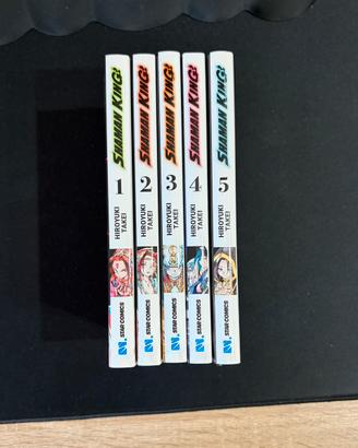 Shaman King volumi 1-5 Lotto