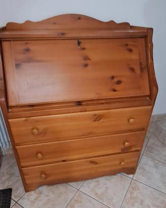 Scrittoio in legno 