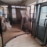 Struttura entrata anti vento