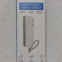 Citofono universale analogico Miro bianco