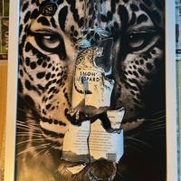 Quadro in resina Leopard