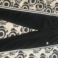pantalone Adidas nero e bianco 