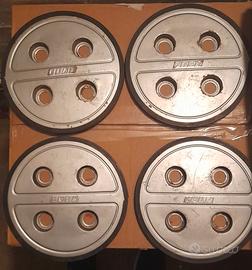 FIAT COPPE RUOTE BORCHIE EPOCA SET per moto