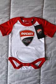Body neonato taglia 80 cm Ducati con cartellino