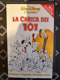 Cassetta Walt Disney Carica dei 101