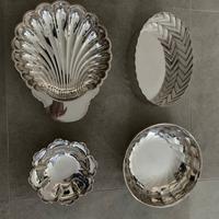 Portagioie portaoggetti centrotavola coppa argento