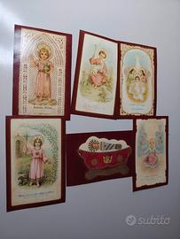 Lotto 3 bustine figurine I Santini del Natale 