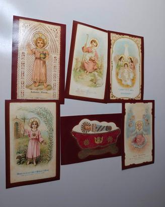 Lotto 3 bustine figurine I Santini del Natale 