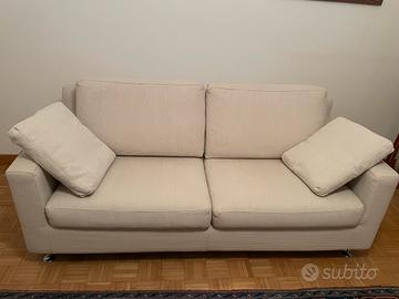 Divano 2 posti sfoderabile 185x80x70