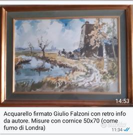 acquarello Giulio Falzoni 