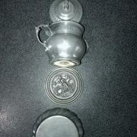 Elegante Set Vintage in Peltro Italiano 95%