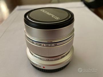 Obiettivo olympus pro 12 mm